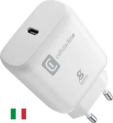 Cellularlıne Samsung Super Fast Charge Pd 25W Şarj Adaptörü Beyaz