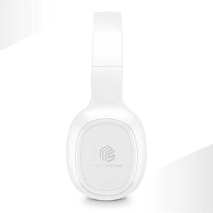 Music Sound Beyaz Kafa Üstü Kulaklık
