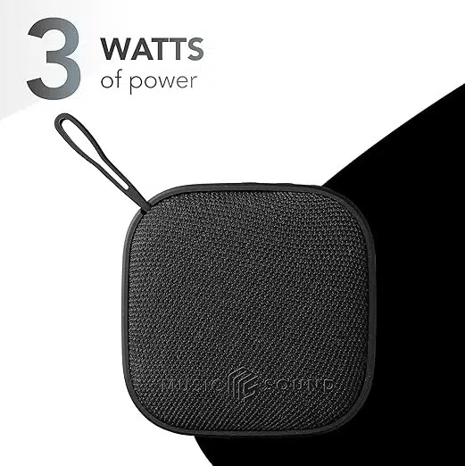Music Sound Kablosuz Mini Hoparlör SİYAH