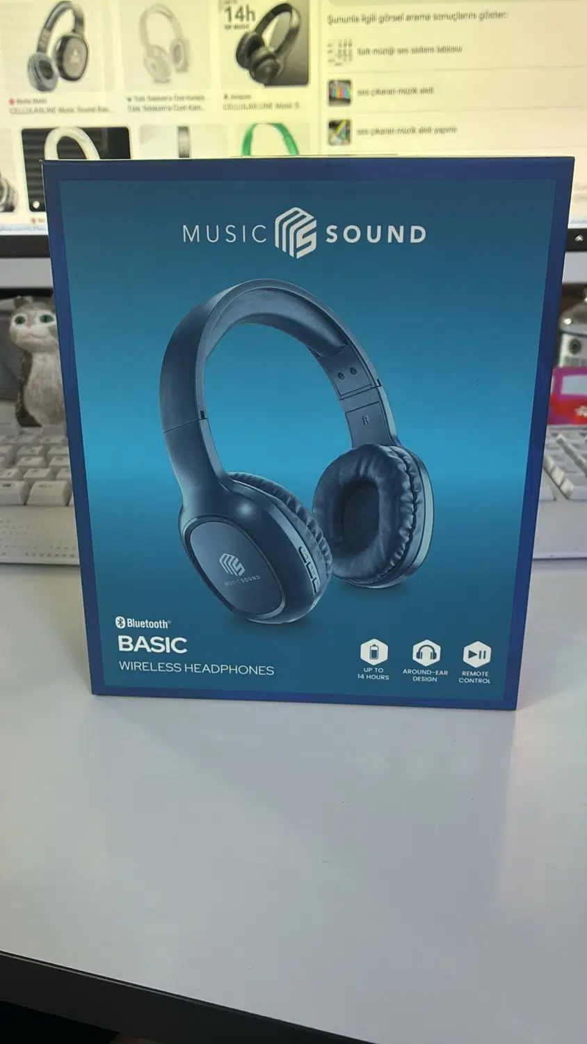 Music Sound Kafa Üstü Kulaklık
