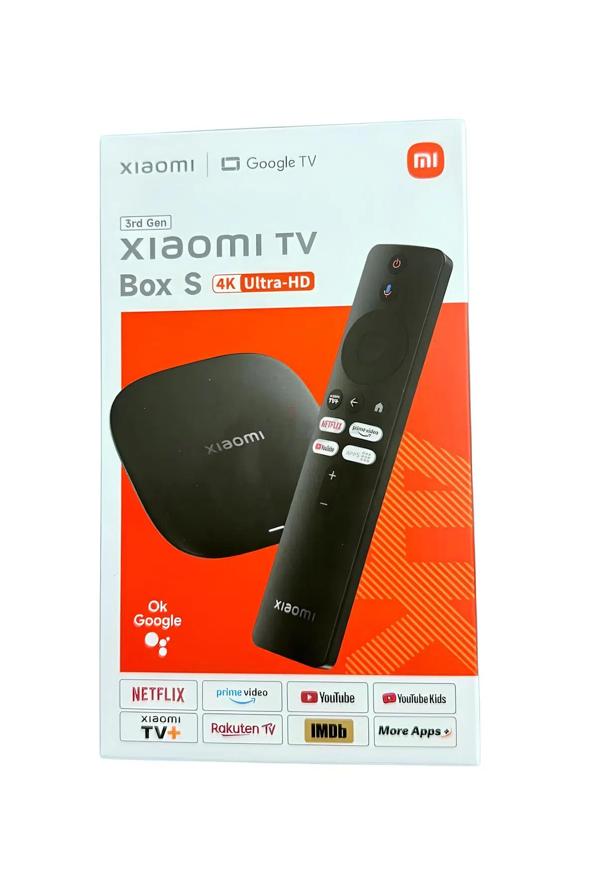 Xiaomi Mi Box S 4K Android TV Box Medya Oynatıcı (3. Nesil) (İthalatçı Garantili)